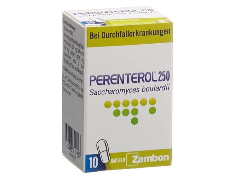 PERENTEROL Kapseln 250 mg 10 Stück