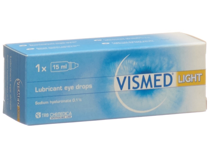 VISMED LIGHT gouttes ophtalmiques 1 mg/ml flacon gouttes 15 ml