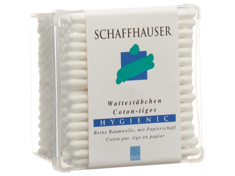 SCHAFFHAUSER Wattestäbchen Hygienic 200 Stk