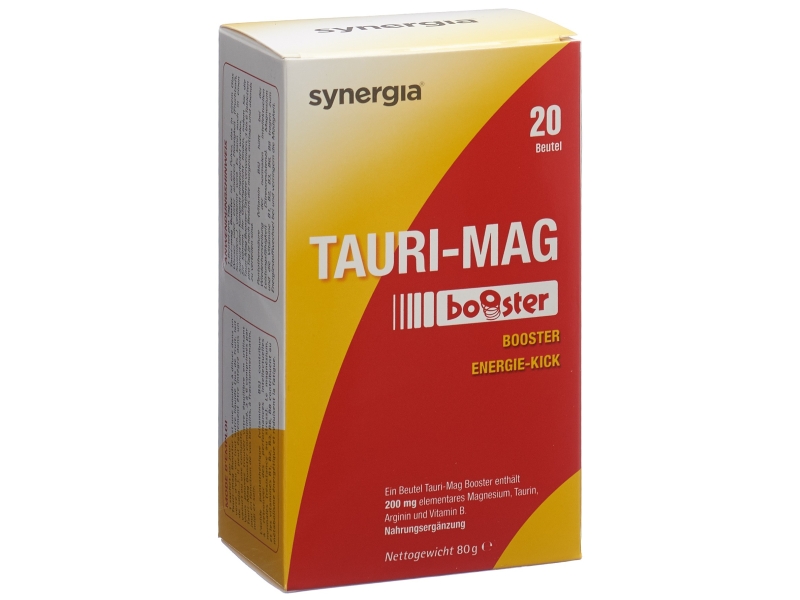 SYNERGIA Tauri-Mag Booster Energy 20 sachets