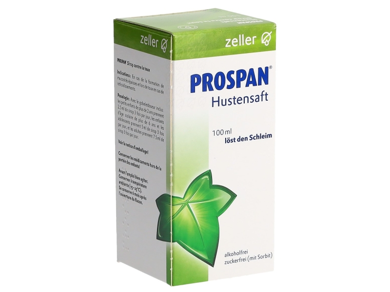 ZELLER Prospan sirop contre la toux 100 ml