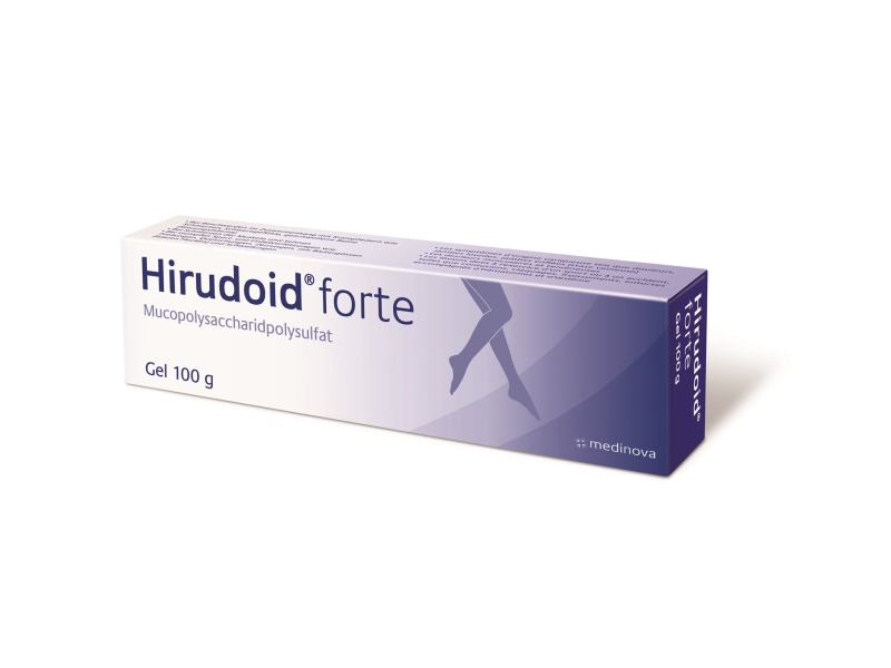 HIRUDOID forte gel 4.45 mg/g tube 100 g