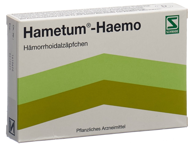HAMETUM Haemo suppositoires 10 pièces