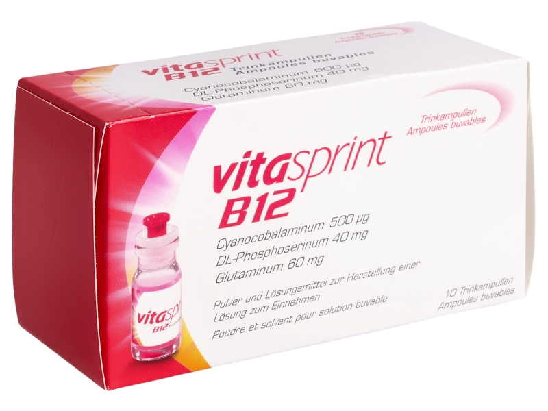 VITASPRINT B12 Trink Lös (D) 10 Stk (NEU)