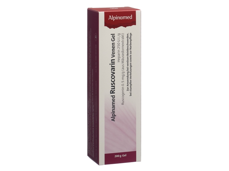 ALPINAMED Ruscovarin Gel pour les veines 200g