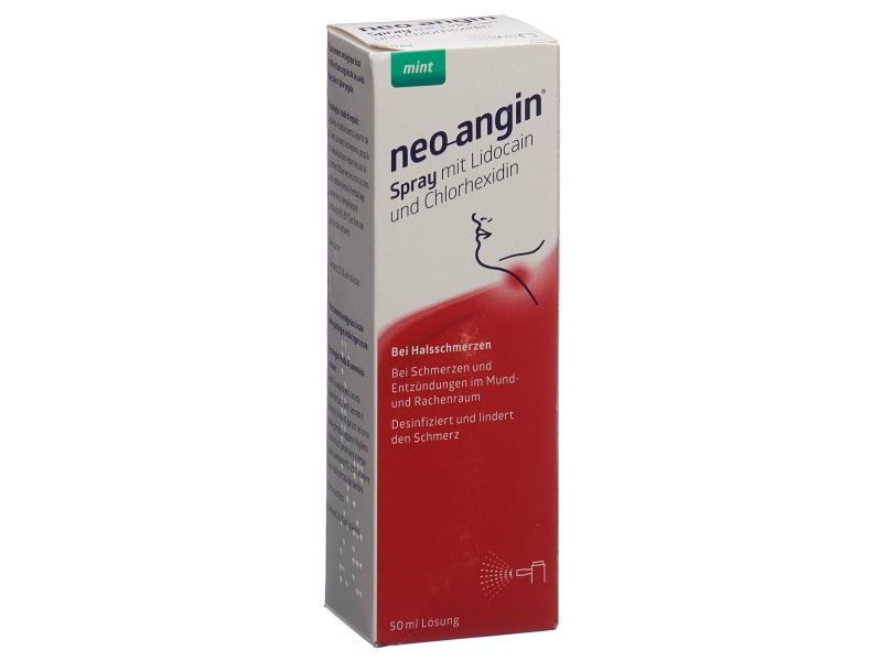 NEO-ANGIN spraycon lidocaina e clorexidina 50 ml