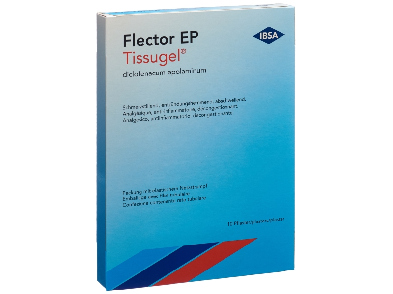 FLECTOR EP Tissugel emplâtres 10 pièces
