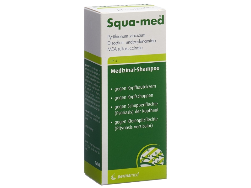 SQUA-MED Medizinal Shampoo pH 5 Tb 150 ml