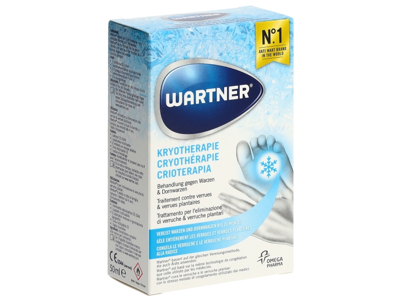 WARTNER cryothérapie contre les verrues & les verrues plantaires spray 50 ml