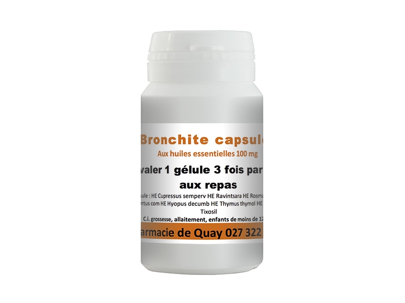 Huiles Essentielles Bronchite capsules