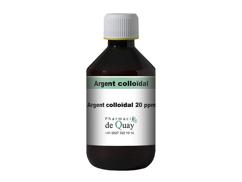 Argent colloïdal 20 ppm 250 ml