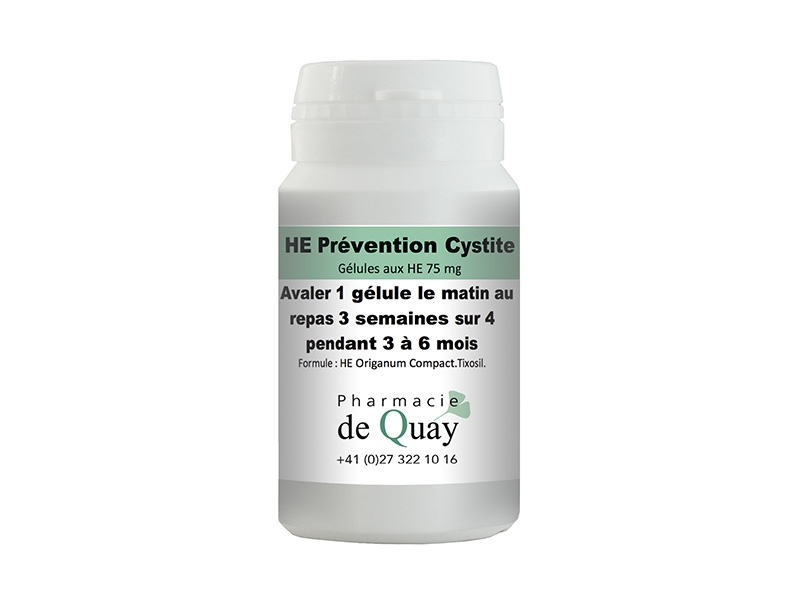 Huiles Essentielles Prévention Cystite 50 capsules