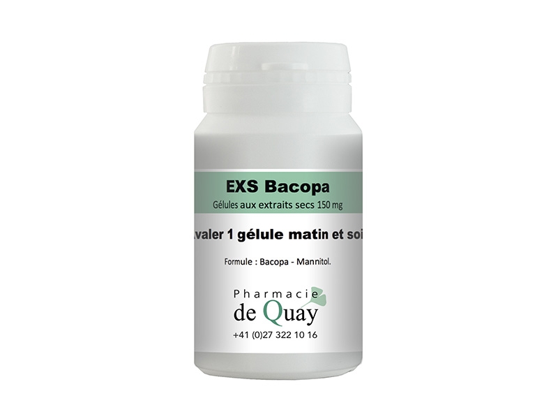 Extraits Secs Bacopa 50 capsules