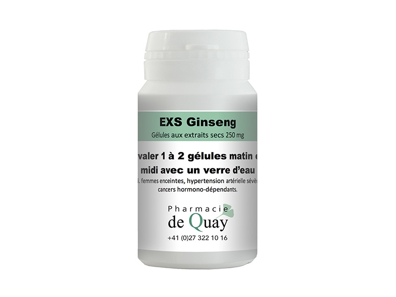 Extraits Secs Ginseng 50 capsules