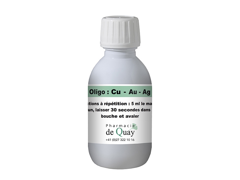 Oligo Cu-Au-Ag 150 ml