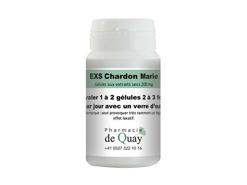 Extraits Secs Chardon marie 100 capsules
