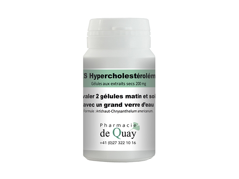 Extraits Secs Hypercholestérolémie 50 capsules