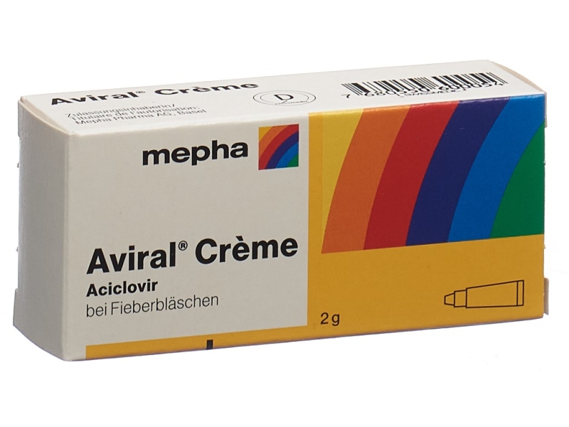 AVIRAL Crème 2g