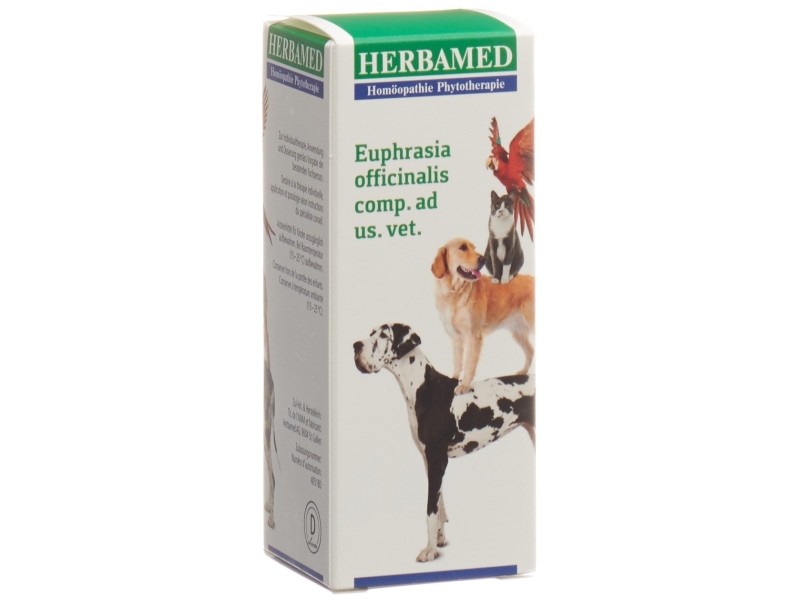 HERBAMED Euphrasia officinal composant à usage vétérinaire 50 ml