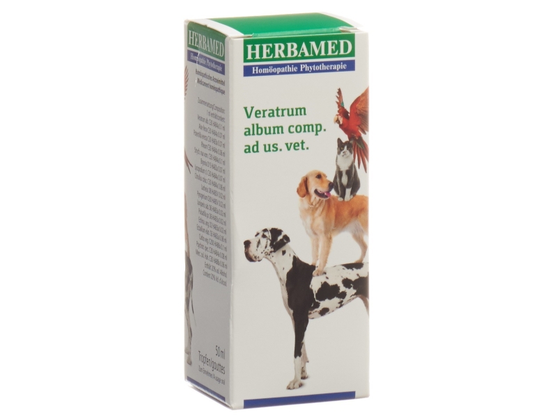 HERBAMED Veratrum Album composant à usage vétérinaire 50 ml