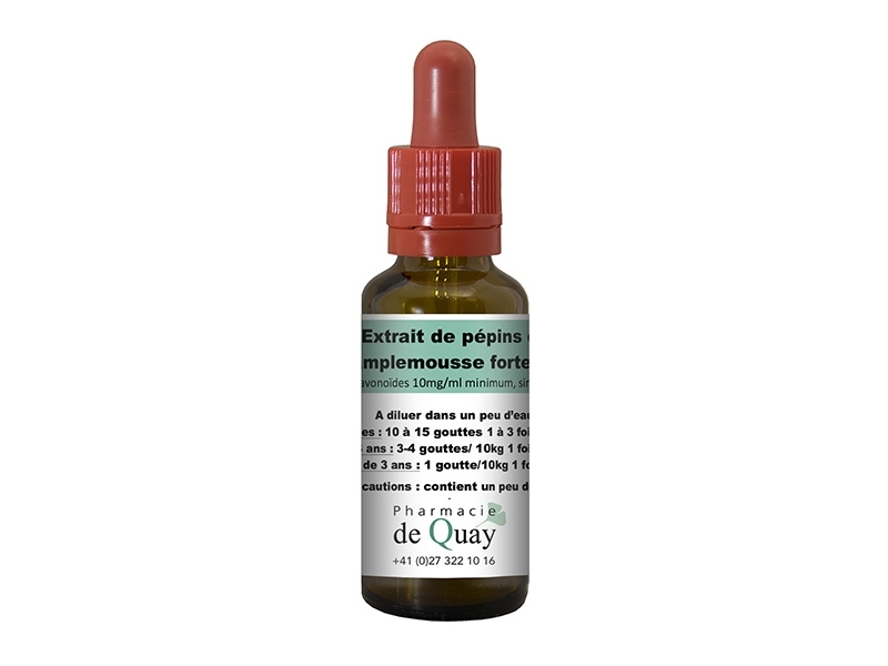 Extrait de Pépins de Pamplemousse Forte 50ml pipette