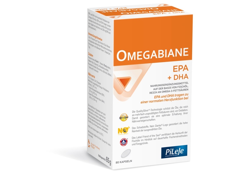 OMEGABIANE EPA + DHA 80 Kapseln