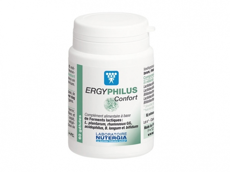 NUTERGIA Ergyphilus Confort Boîte de 60 Gélules