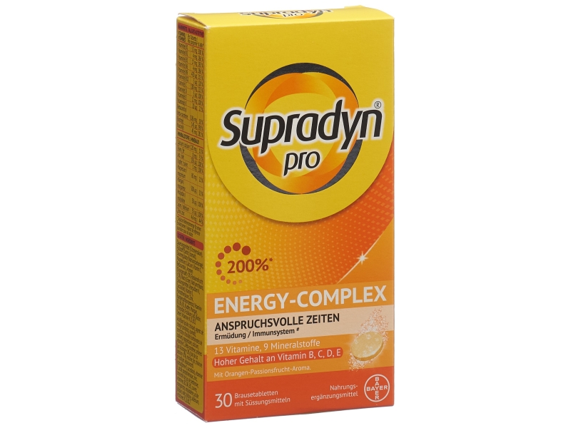 SUPRADYN pro energy-complex Brausetabl 30 Stk