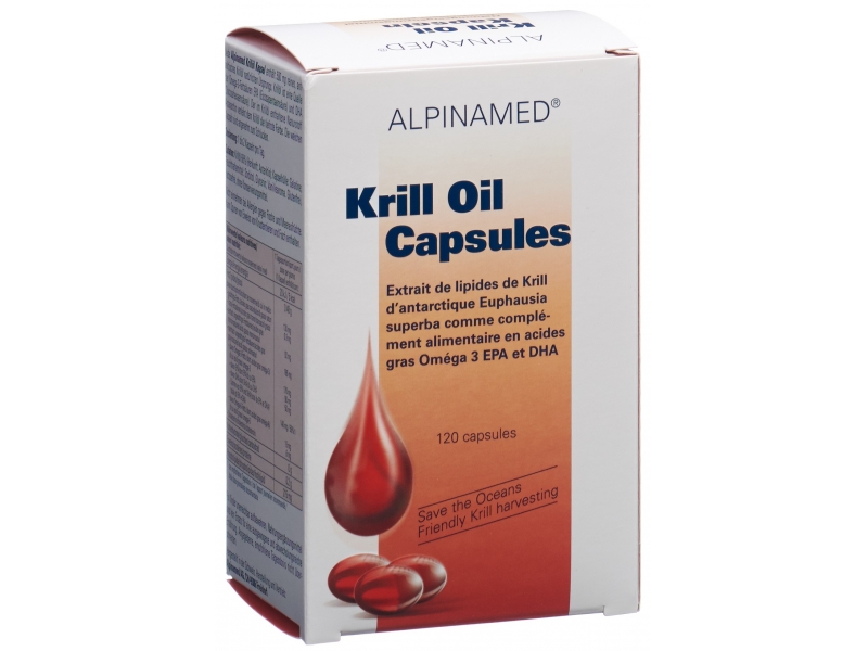 ALPINAMED Olio di krill 120 capsule