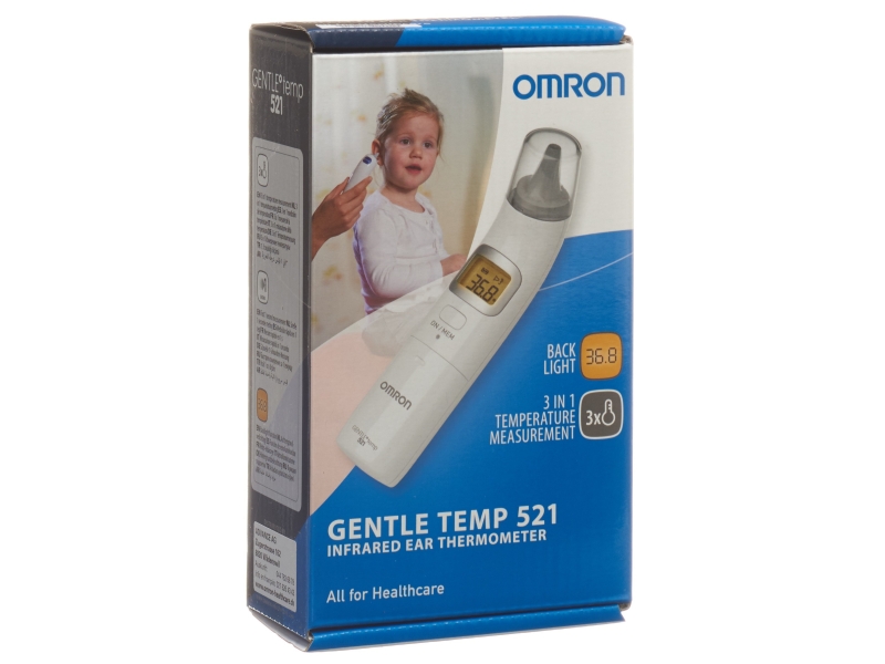 OMRON thermomètre auriculaire Gentle Temp 521
